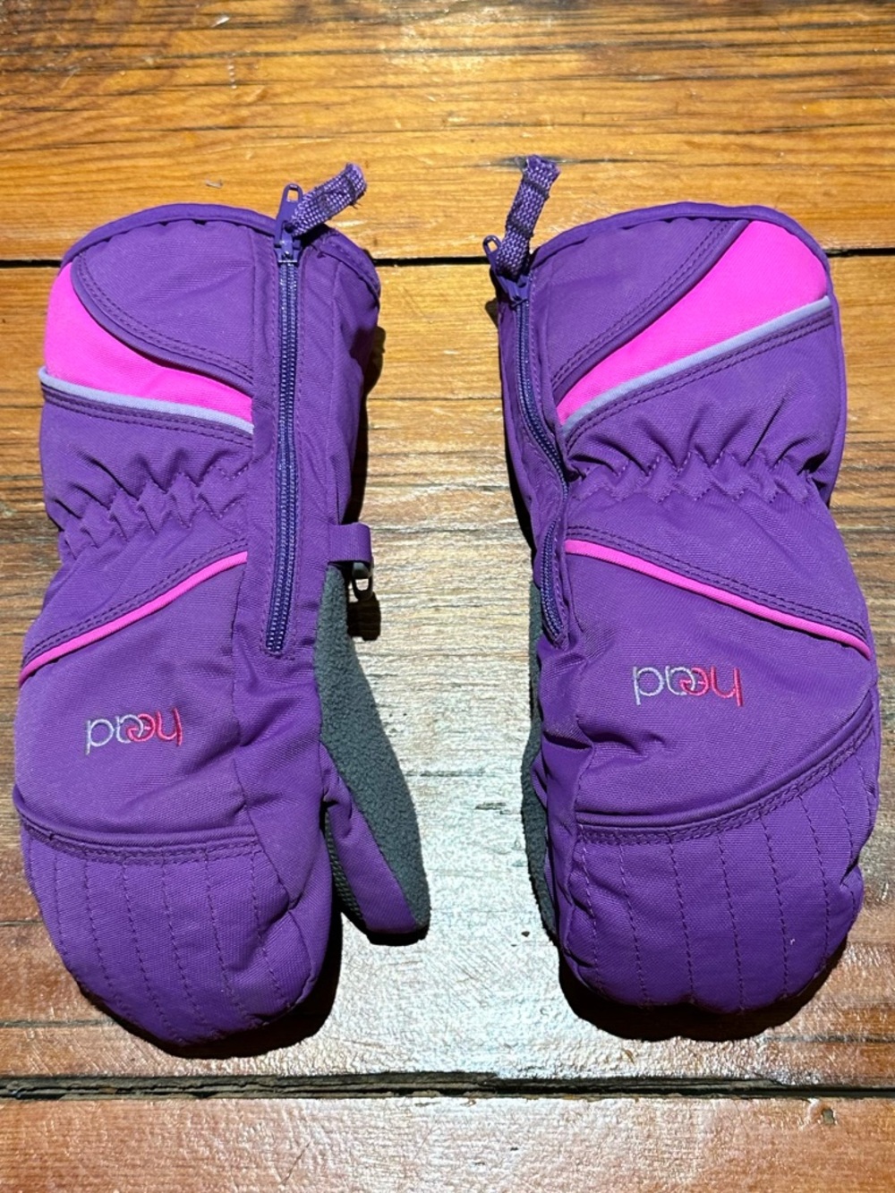 Head Kids Mittens, Purple & Pink, Kids Sm